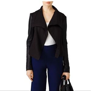 VEDA Black Max Linen Jacket